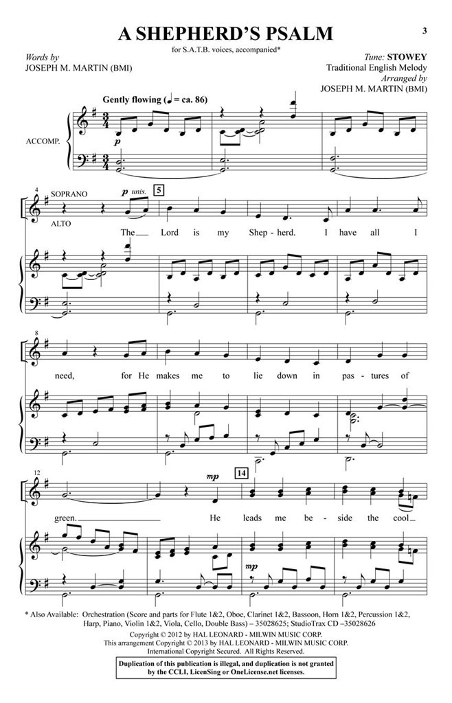 A Shepherd's Psalm